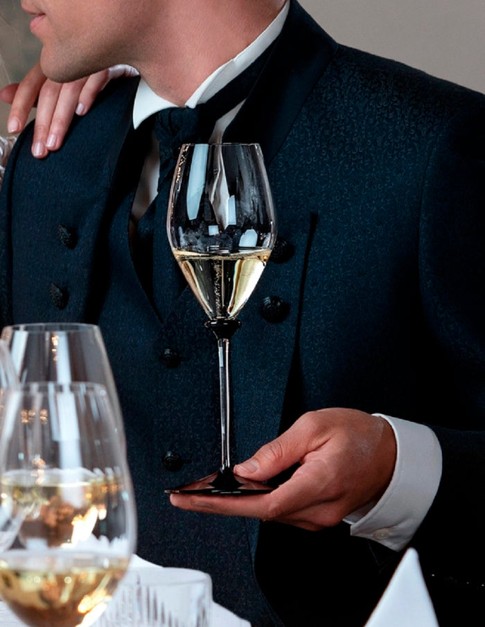 RIEDEL FATTO A MANO PERFORMANCE CHAMPAGNE CLEAR BASE