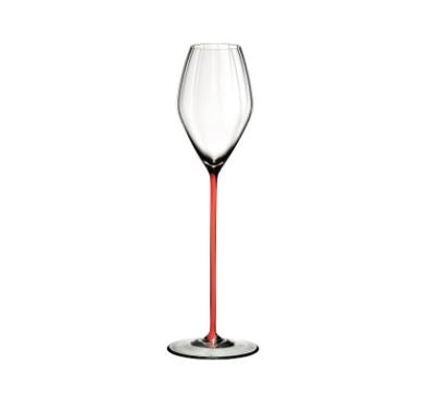 RIEDEL HIGH PERFORMANCE CHAMPAGNE GLASS RED