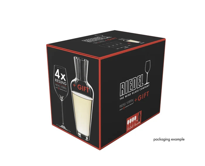 Riedel  Set de 4 Copas Veritas Riesling/Zinfandel + Decantador Mosel