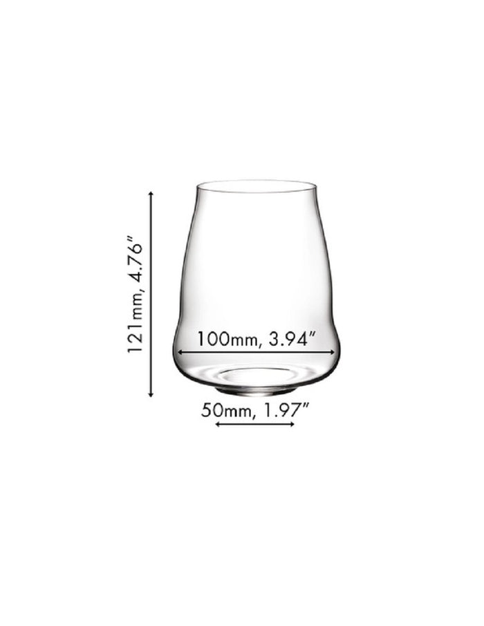 RIEDEL SL STEMLESS WINGS PINOT NOIR/NEBBIOLO SET