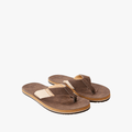Ripcurl Mens Oxford Open Toe Flip Flop Brown Ripcurl