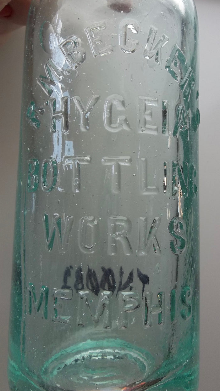 R.M. Becker's Hygeia Bottling Works Bottle from Memphis, Tennessee
