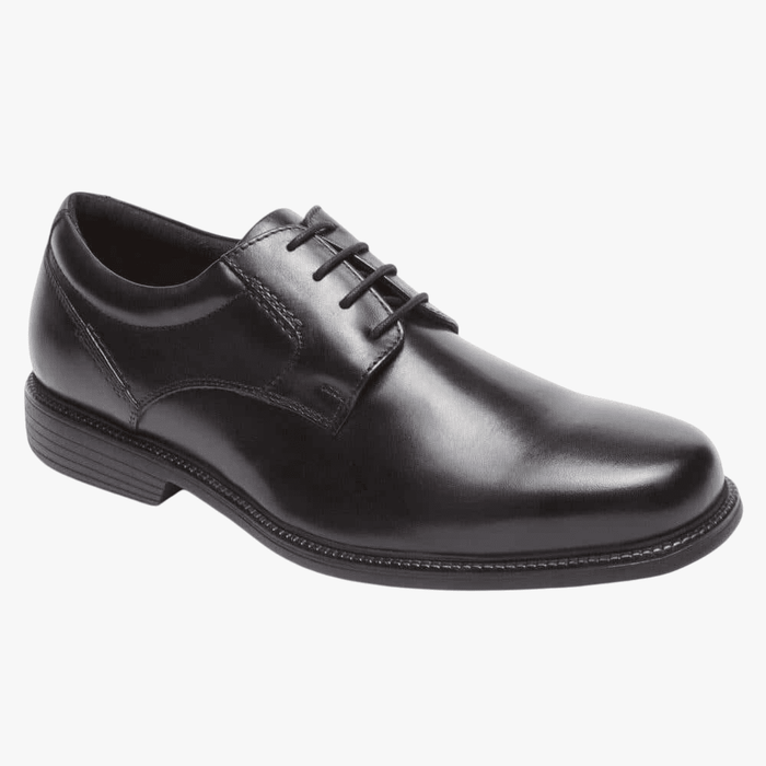 Rockport Mens Charles Road Plain Toe Shoe Black | Rockport
