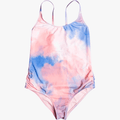 Roxy Girls Malibu Story One Pc Swim Suit Peach | Roxy