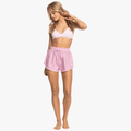 Roxy Womens No Bad Waves Shorts Pink | Roxy