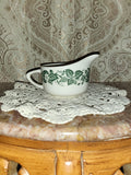 Royal China Underglaze "Old English Green" Creamer