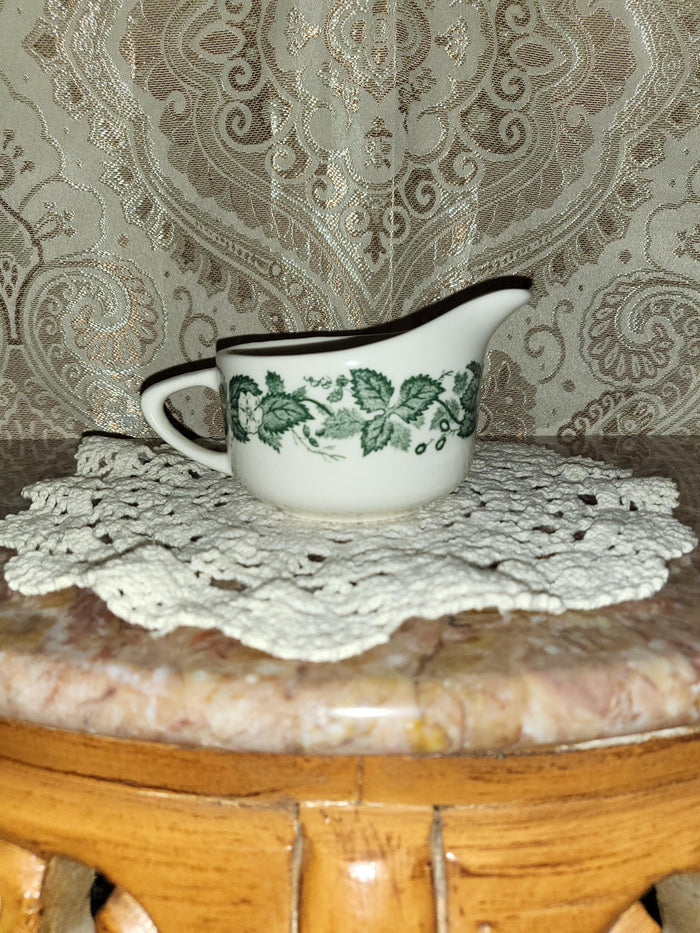 Royal China Underglaze "Old English Green" Creamer