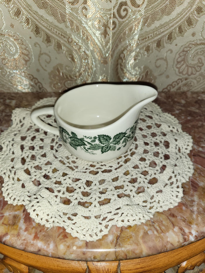 Royal China Underglaze "Old English Green" Creamer
