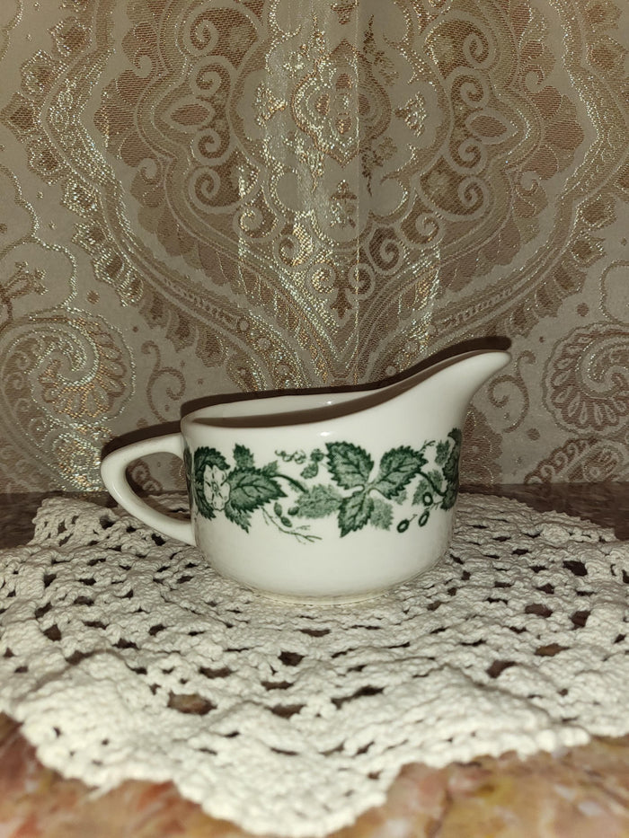 Royal China Underglaze "Old English Green" Creamer