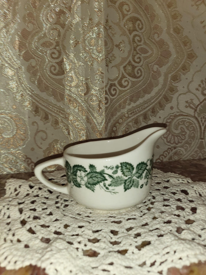 Royal China Underglaze "Old English Green" Creamer