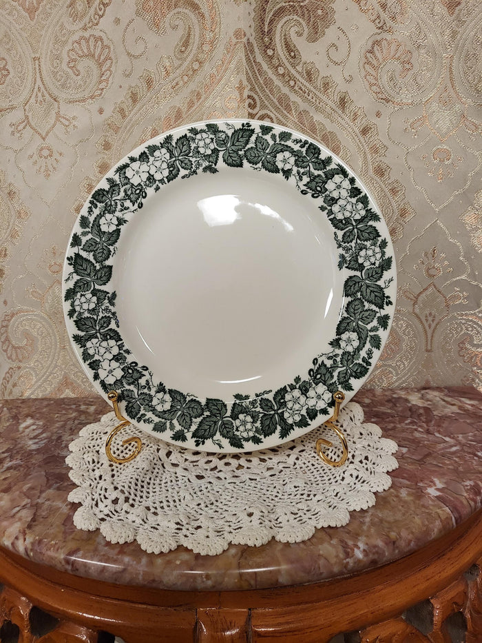 Royal China Underglaze "Old English Green" Dinner Plate - 10" K52