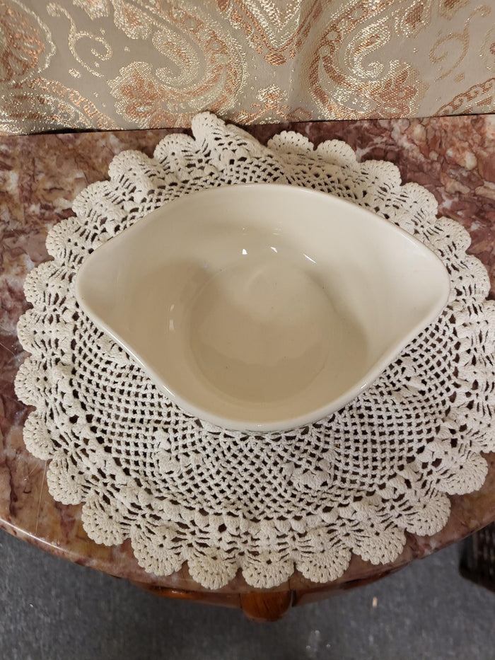 Royal China Underglaze "Old English Green" Gravy Boat