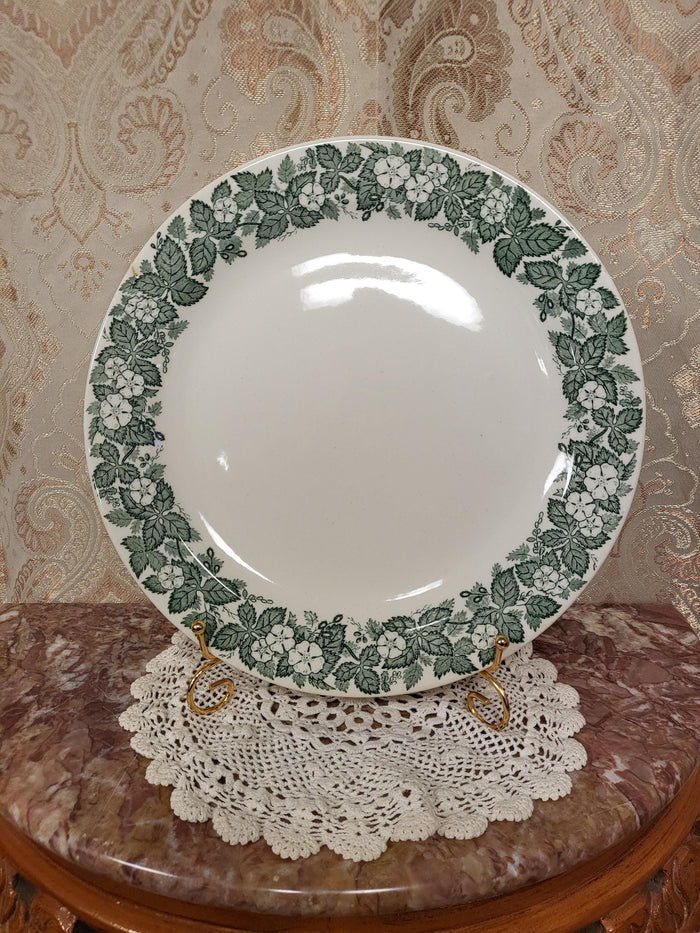 Royal China Underglaze "Old English Green" Large Serving Plate - 12" K52