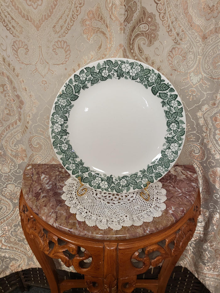 Royal China Underglaze "Old English Green" Large Serving Plate - 12" K52