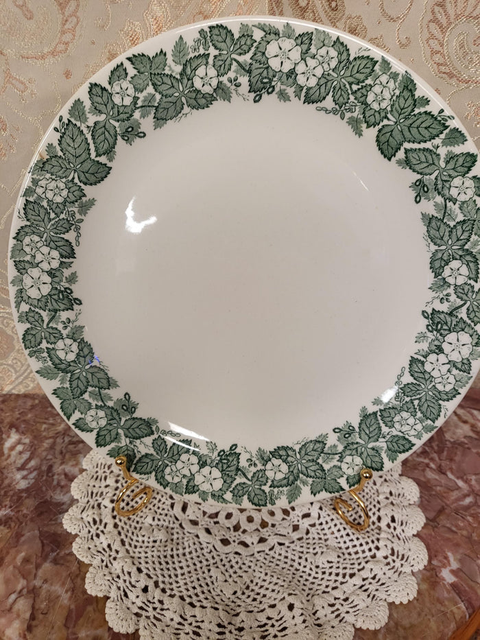 Royal China Underglaze "Old English Green" Large Serving Plate - 12" K52