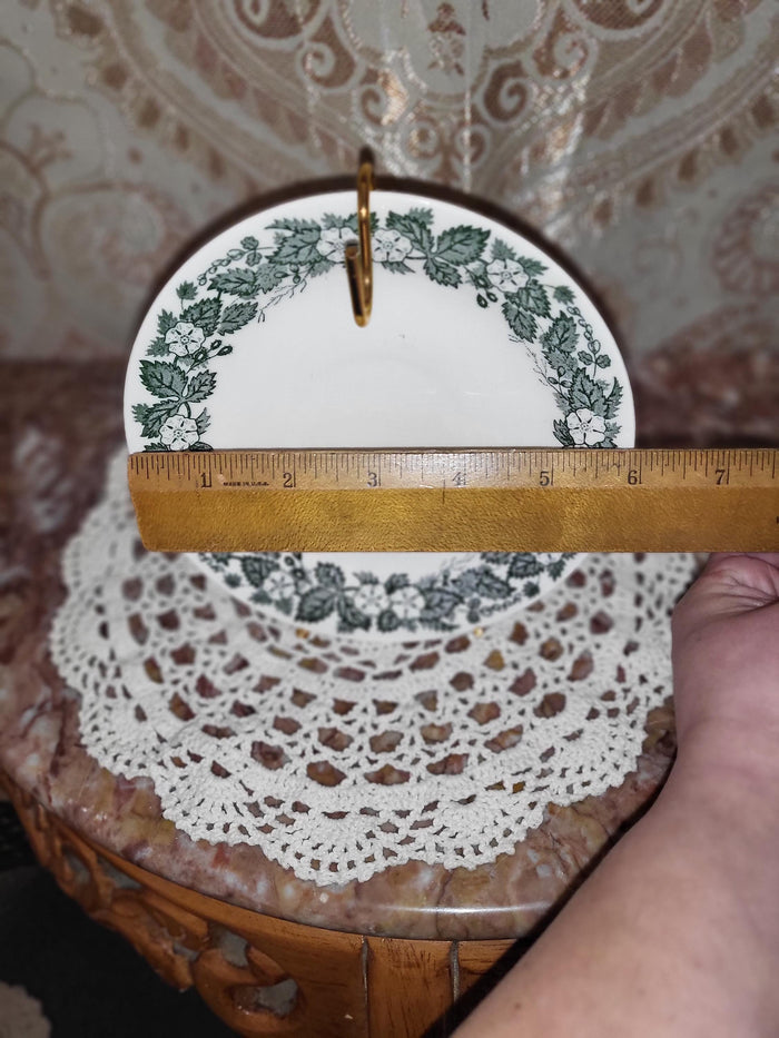 Royal China Underglaze "Old English Green" Saucer Plate 6"