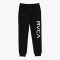 Rvca Boys Big Logo Trackpants Black Rvca