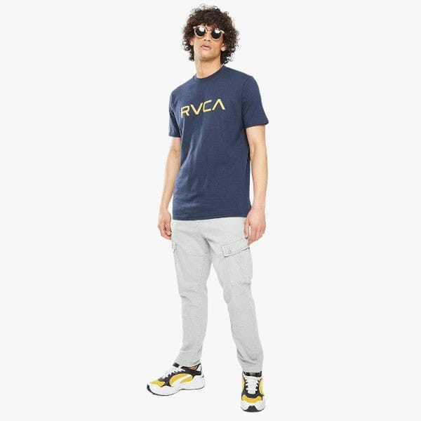 Rvca Men's Big Rvca Short Sleeve Tee Navy | Rvca