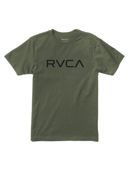 Rvca Mens Big Rvca Short Sleeve Tee Olive | Rvca