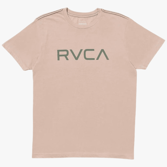 Rvca Mens Big Rvca Short Sleeve Tee Pale Mauve | Rvca