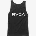 Rvca Mens Big Rvca Vest Black | Rvca