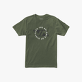 Rvca Mens Division Short Sleeve Tee Olive | Rvca