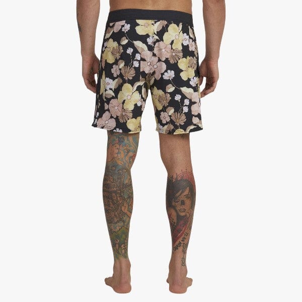 Rvca Men's Restless Trunk Boardshorts Midnight | Rvca