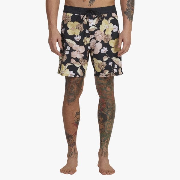 Rvca Men's Restless Trunk Boardshorts Midnight | Rvca