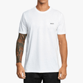 Rvca Mens Small Rvca Essential Short Sleeve Tee White | Rvca