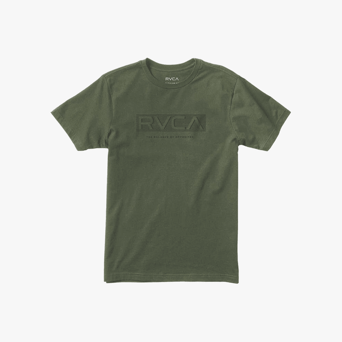 Rvca Mens Sprints Short Sleeve Tee Olive | Rvca