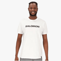 Salomon Mens Core Pack Short Sleeve Tee White Salomon