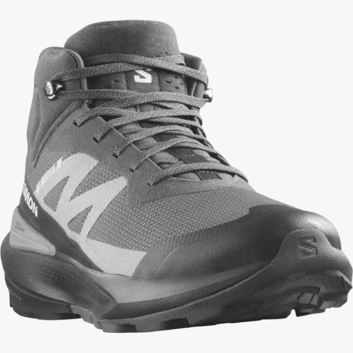 Salomon Mens Elixir Activ Mid Gtx Hiking Boot Magnet Phantom Sharkskin | Salomon