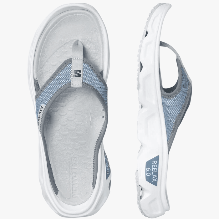 Salomon Mens Reelax Break 6.0 Blue Ashes White Pearl Blue | Salomon