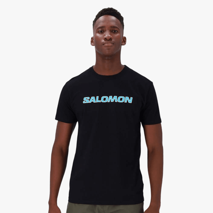 Salomon Mens Talima Short Sleeve Tee Black | Salomon