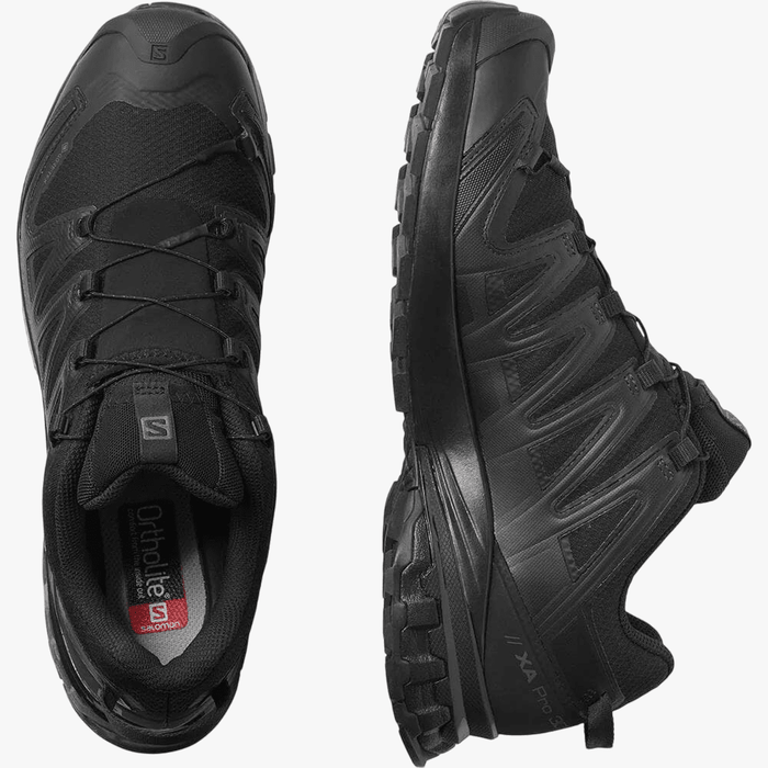 Salomon Mens Xa Pro 3D V8 Black Black Magnet | Salomon