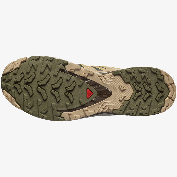 Salomon Mens Xa Pro 3D V9 Trail Sneaker Deep Lichen Safari Dk Earth | Salomon