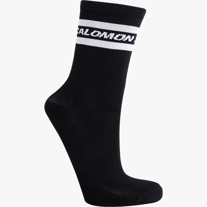 Salomon Sporty Crew Sock Black Salomon