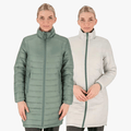 Salomon Womens Moss Reversable Jacket Laurel Wreath Glacier Grey | Salomon