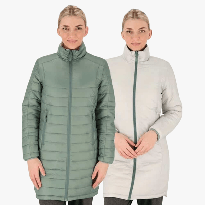 Salomon Womens Moss Reversable Jacket Laurel Wreath Glacier Grey | Salomon