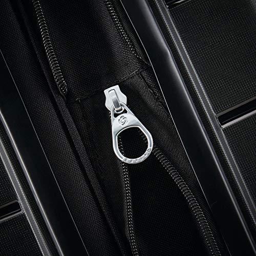 Samsonite Freeform Hardside Expandable with Double Spinner Wheels, Black, Carry-On 21-Inch