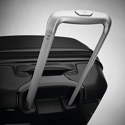 Samsonite Freeform Hardside Expandable with Double Spinner Wheels, Black, Carry-On 21-Inch