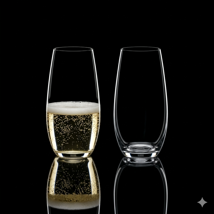 Set de 2 Vasos Riedel "O" Champagne Glass 264ml