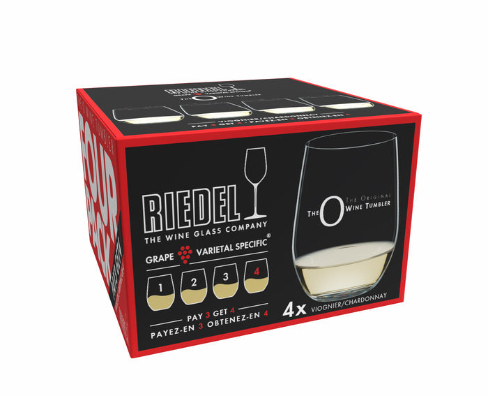 Set de 3 Vasos Riedel Viognier Chardonnay + 1 vaso de Regalo