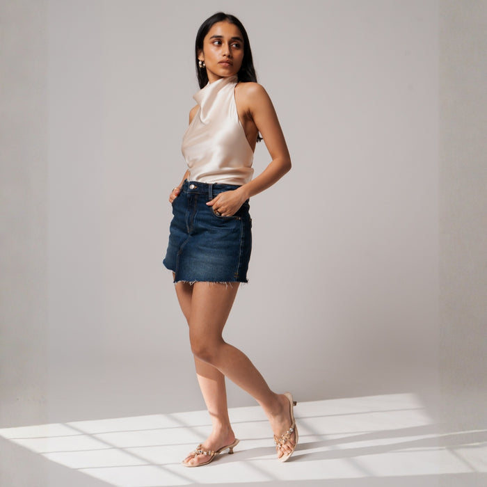 Shore Star Gold Heels