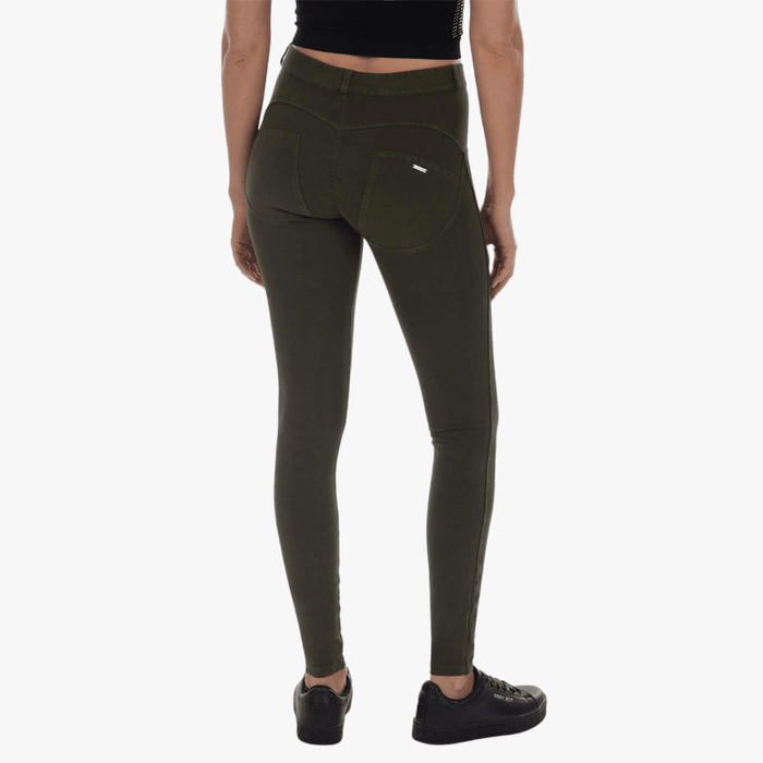 Sissy Boy Womens Joey Sculpt Axel Overdye Knit Jegging Khaki Sissy Boy