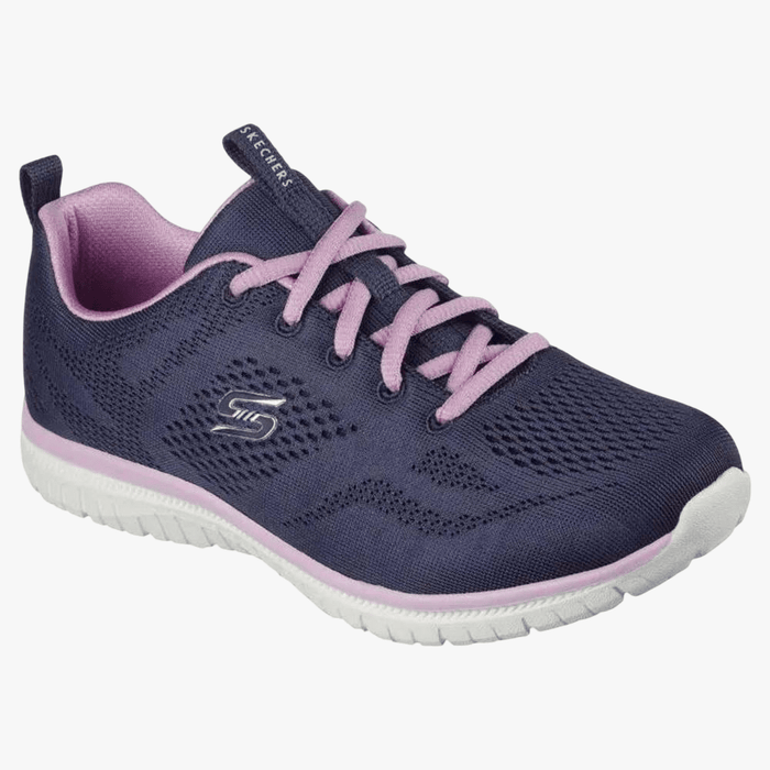 Skecher Womens Sport Active Sneaker Navy Lavender | Skechers