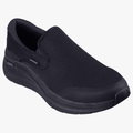 Skechers Mens Arch Fit 2.0 Slip On Shoe Black | Skechers