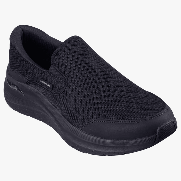 Skechers Mens Arch Fit 2.0 Slip On Shoe Black | Skechers