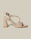 Slim Strap Block Heels