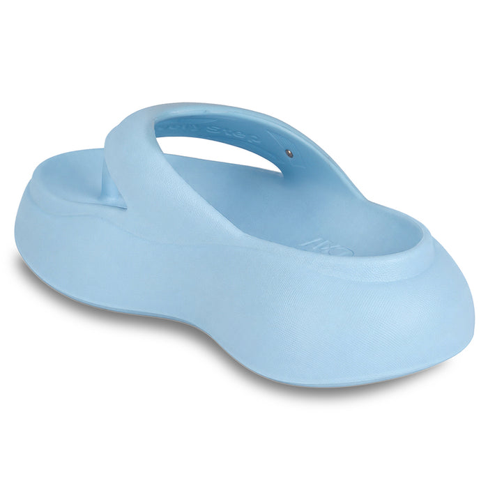 Slushie Blue Thong Slides